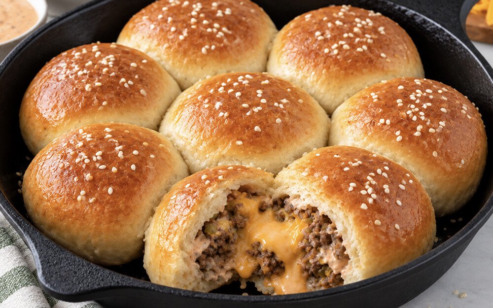 Cheeseburger Bombs