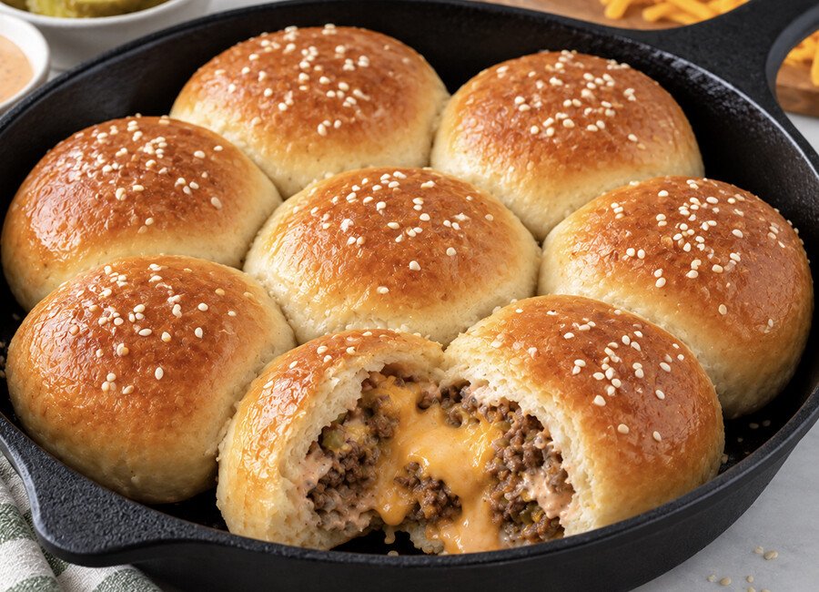 Cheeseburger Bombs