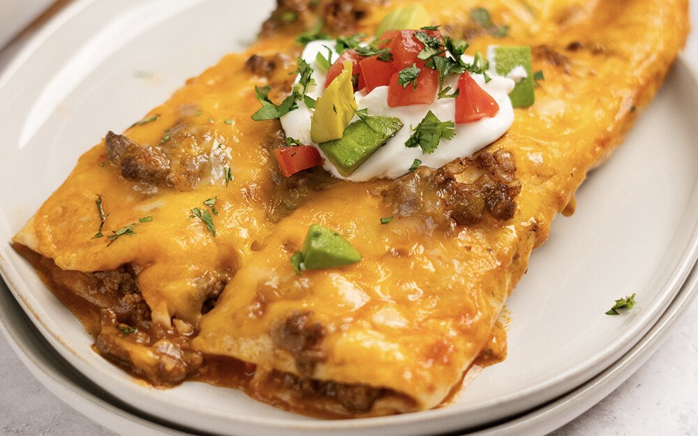 Ground Beef Enchiladas