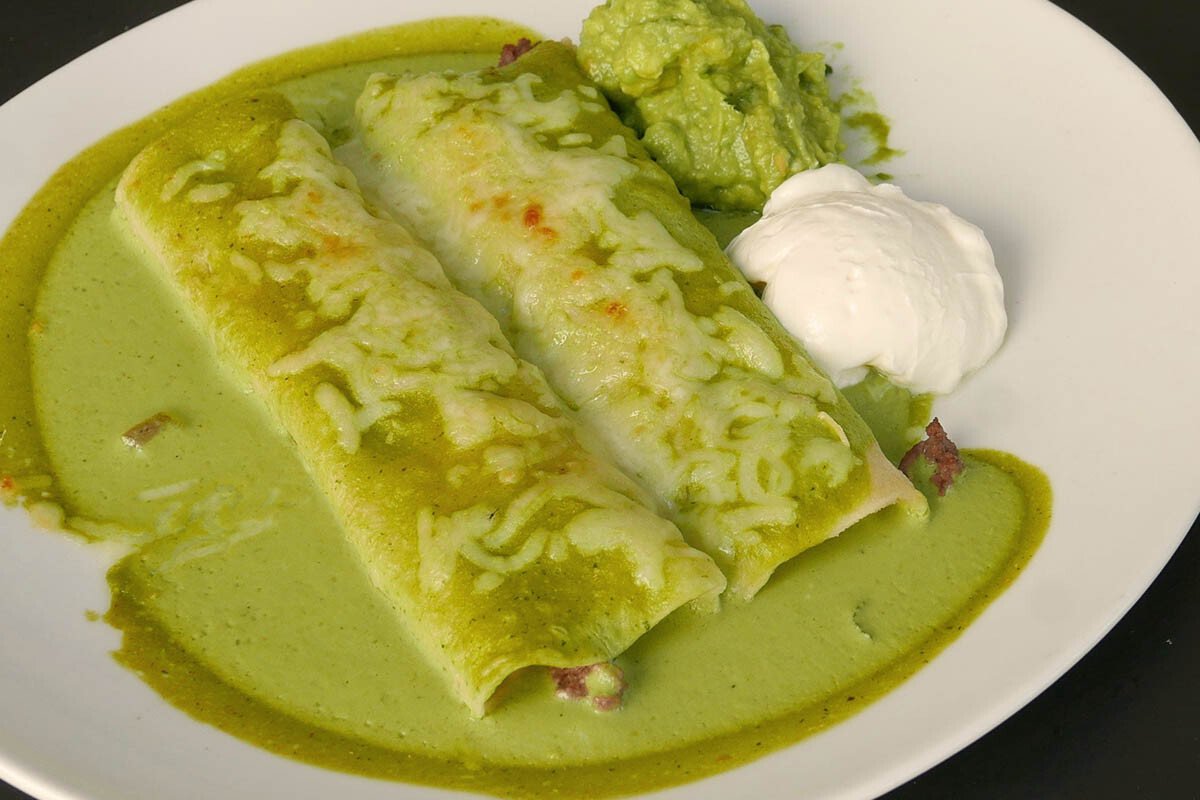 Ground Beef Enchiladas