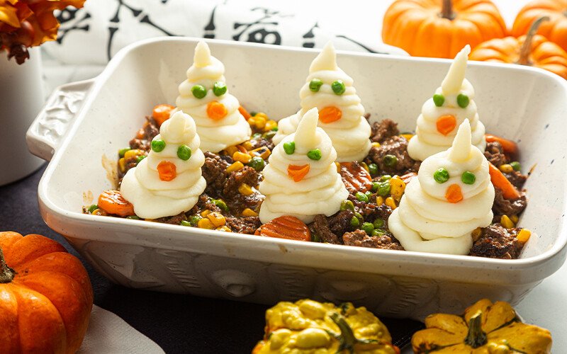 Halloween Spooky Shepherd's Pie