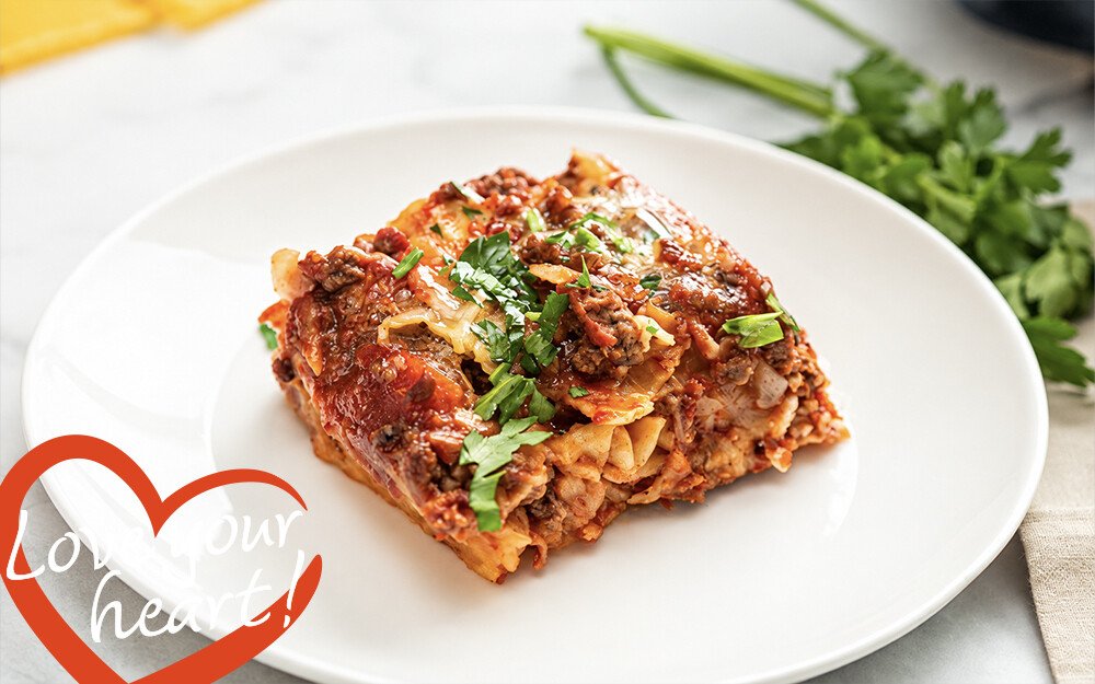 Heart-Healthy Lasagna