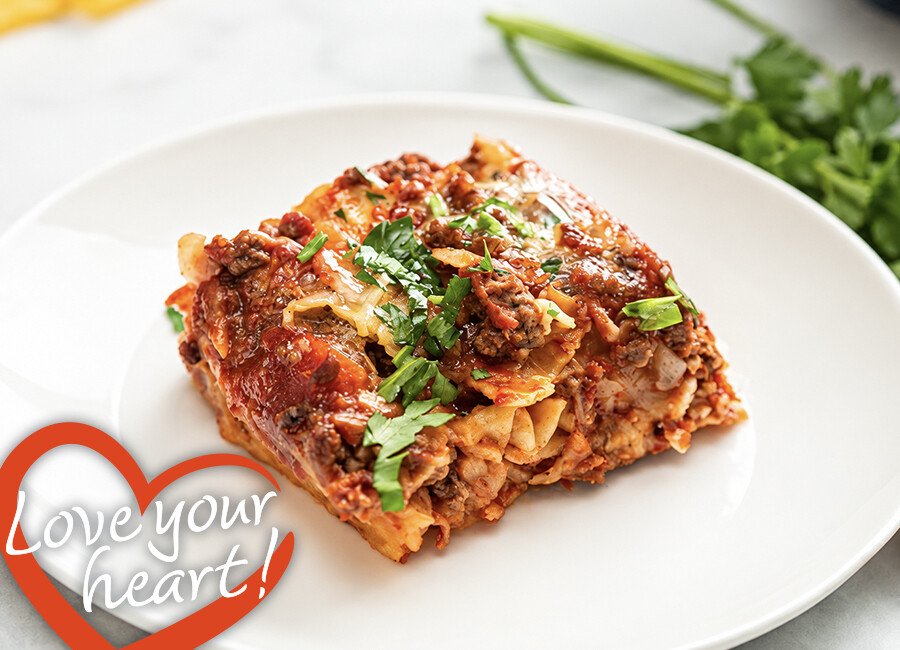Heart-Healthy Lasagna