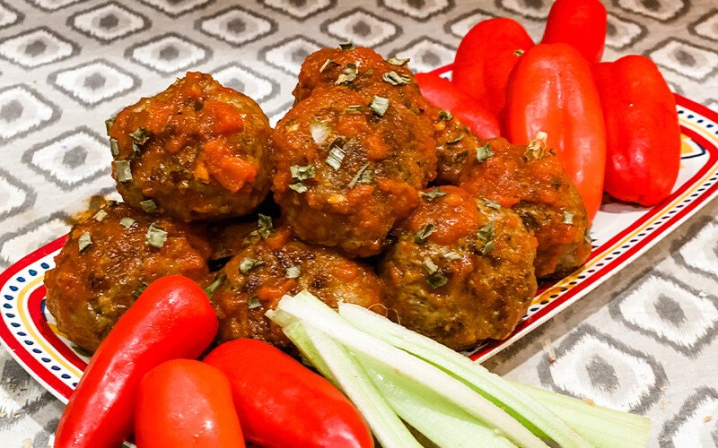 Italian Ground Beef Meatballs