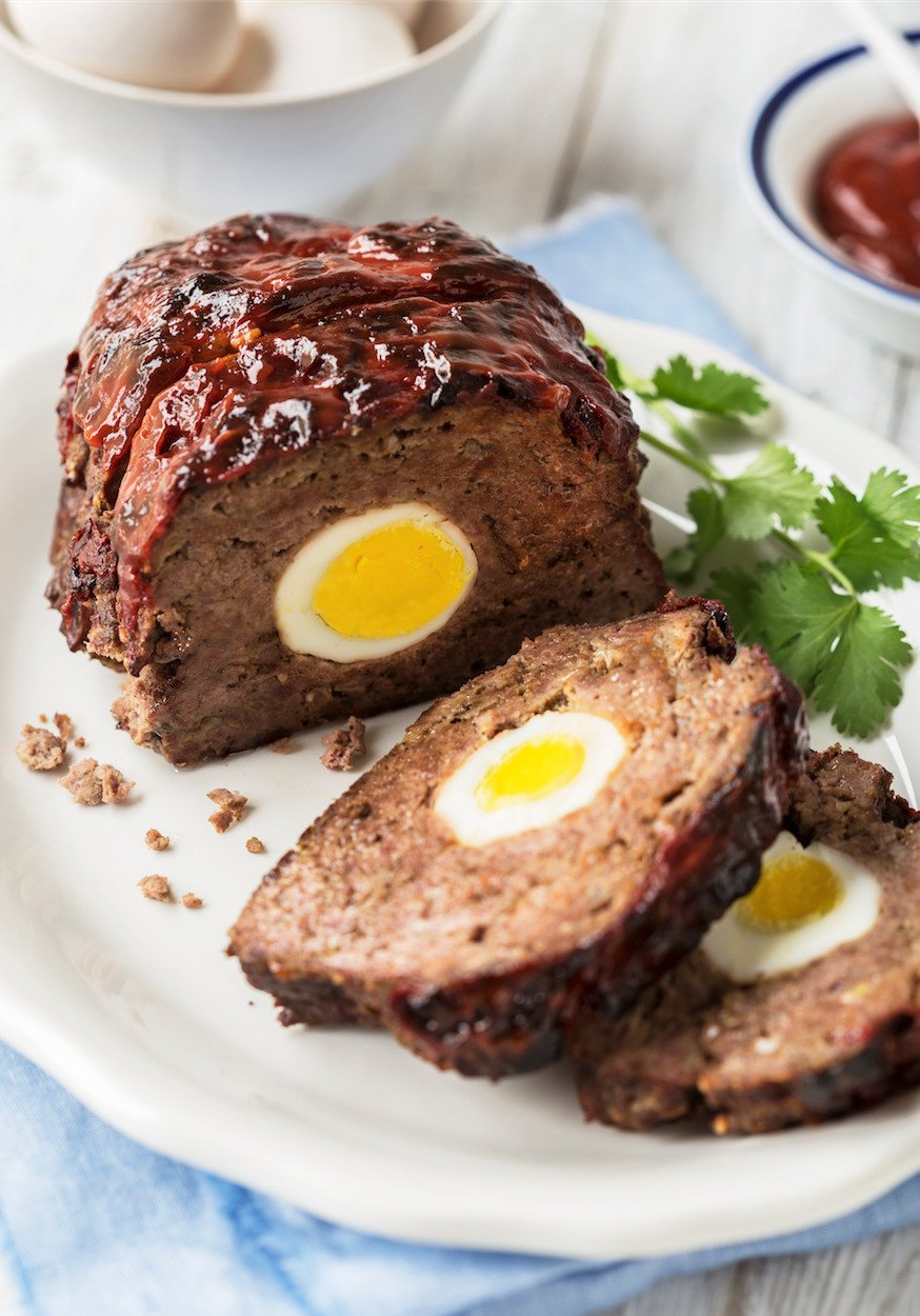 Egg Stuffed Meatloaf