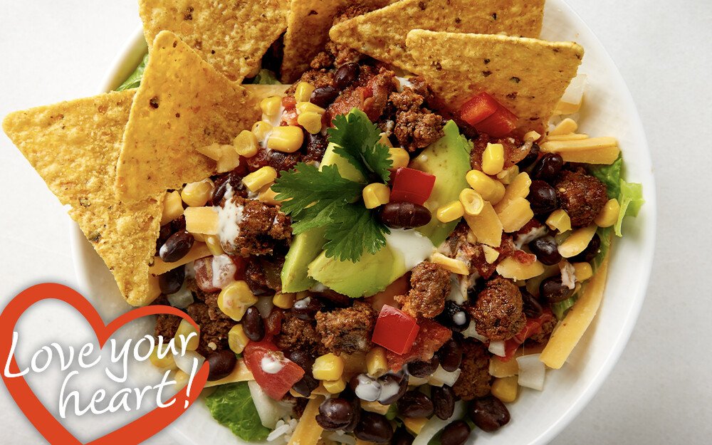 Mason Jar Taco Salads