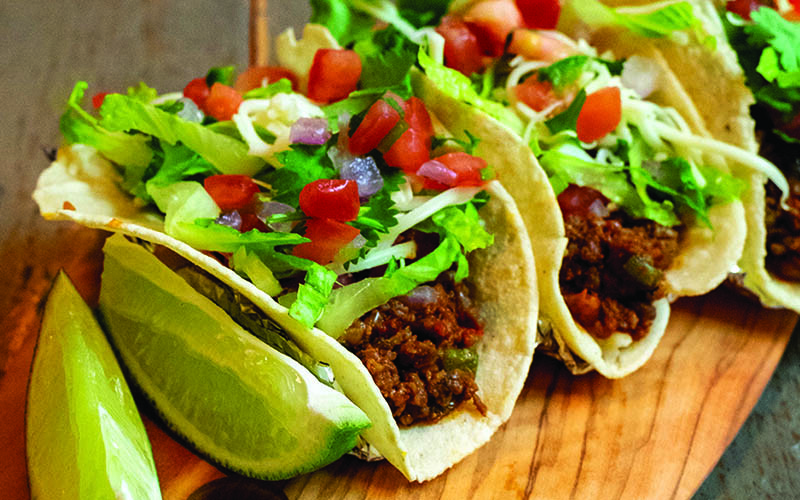Picadillo Tacos with Fresh Corn Tortillas