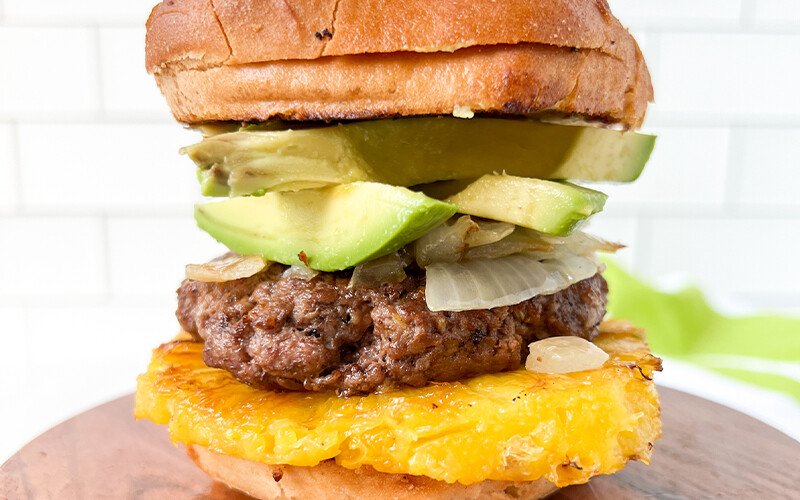 Hawaiian Pineapple Burger