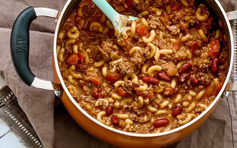 One-Pot Chili Mac & Cheese