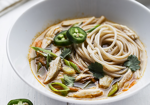 Thai Chicken Noodle Soup Recipe